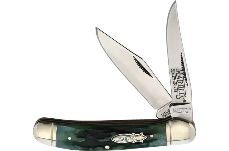 Marbles Copperhead Stag Bone Stainless Steel Folding Knife MR609 KB207